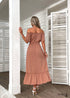 Boho Casual Midi Dress Hallie